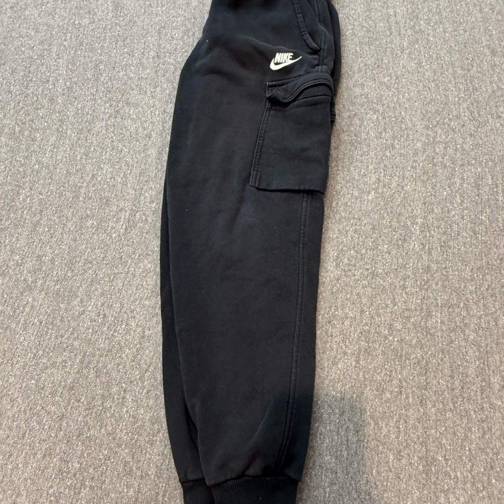 Nike Kids Black Cargo Joggers